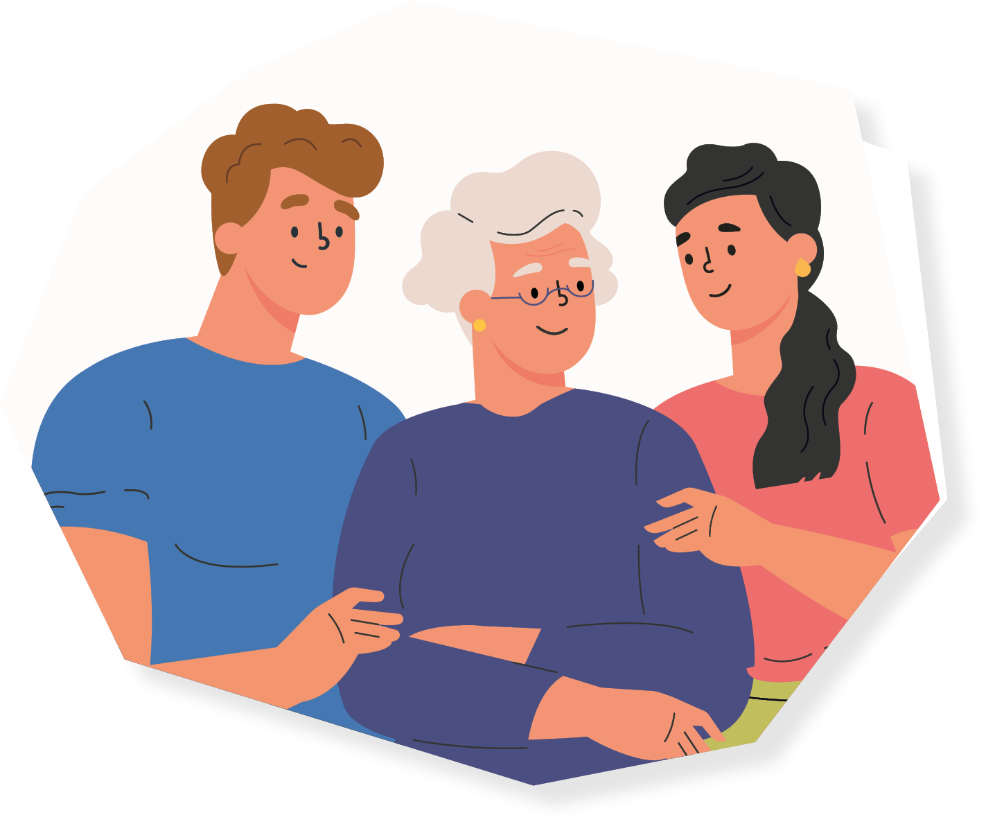 Demenzbriefe_Website_Illustration_drei-Menschen